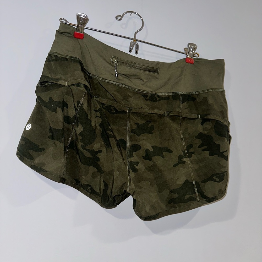 Lululemon speed up shorts size 10